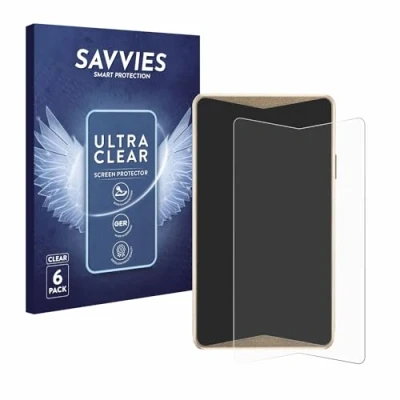 Afbeelding van Savvies Screenprotector voor ELLIPAL Titan 2.0 Cold Wallet Folie Beschermfolie transparant (6 Stuks)