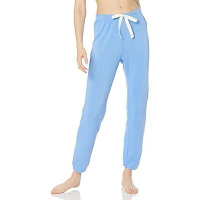 Afbeelding van Amazon Essentials Lichtgewicht lounge badstof joggingbroek pyjamabroek voor dames (verkrijgbaar in grote maten), blauw, XX Large