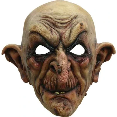 Afbeelding van Partychimp Tovenaar Volledig Hoofd Masker Halloween voor bij Kostuum Volwassenen Carnaval Latex One size
