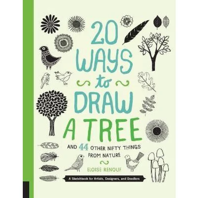 Afbeelding van 20 ways to draw A tree: and 44 other nifty things from nature: Sketchbook for Artists, Designers, Doodlers