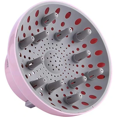 Afbeelding van Hairizone Universele Haar Diffuser Aanpasbaar voor Blow Dryers met D = 4,3 tot 6,6 cm Krullend of Golvend Haar, Roze