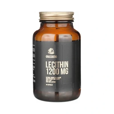 Afbeelding van Lecithin 1200 mg (60 Caps) Unflavoured
