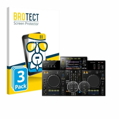 Afbeelding van BROTECT Screenprotector voor Pioneer XDJ RR (Jog) Folie Beschermfolie Beschermglas transparant (3 Stuks)