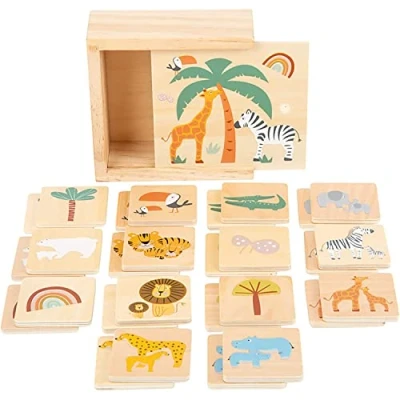 Afbeelding van small foot ® Memo Safari