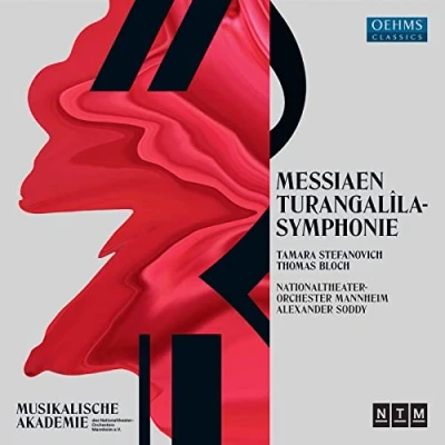 Afbeelding van Tamara Stefanovich, Thomas Bloch, Nationaltheater Orchester Mannheim Messiaen: Turangalîla Symphonie (CD)