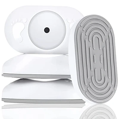 Afbeelding van RONGRONG 4 Packs Baby Gate Wall Protector, Veiligheid Guard Protector Pads, trap Extension Saver Werk met Hond Pet Kind Kid Druk gemonteerde Veiligheidspoorten