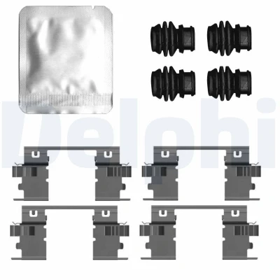 Afbeelding van Accessoireset, schijfremblok DELPHI LX0799