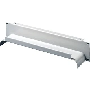Afbeelding van Rittal ts kabelgoot voor zijdelings geleiden en verdelen van glasvezel koperkabels 2he d 85mm plaatstaal ral 7035 7269235