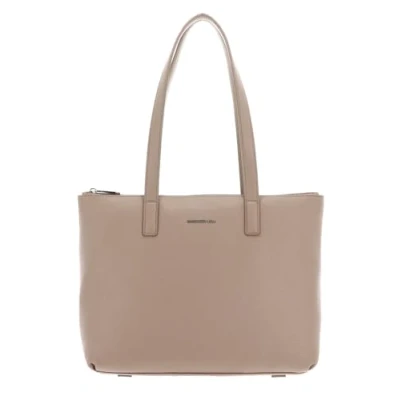 Afbeelding van Mandarina Duck Mellow Leather Crossover voor dames, Warm Taupe