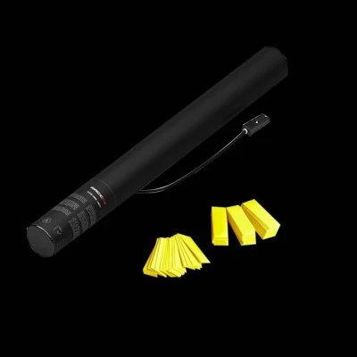 Afbeelding van MagicFX elektrisch confetti kanon 50cm geel