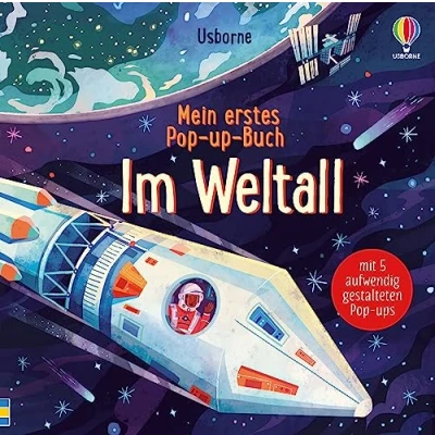 Afbeelding van Mein erstes Pop Up Buch: Im Weltall: mit Kindern ab 3 Jahren den Weltraum als Buch entdecken