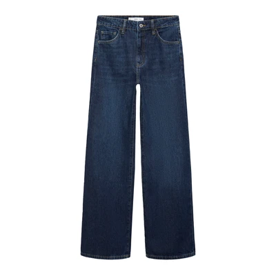 Afbeelding van Mango Relaxed fit jeans, Dames, Maat: 40, Dark blue