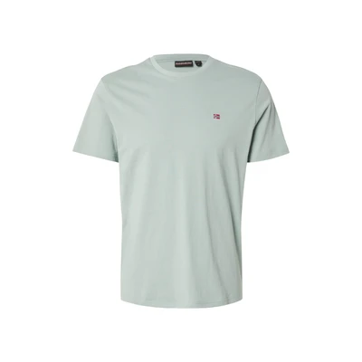 Afbeelding van Napapijri Salis Tshirt basic, Heren, Maat: Small, Green mil