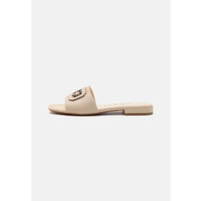 Afbeelding van Guess Tarisha Muiltjes, Dames, Maat: 41, Cream/gold Leer/ synthetisch