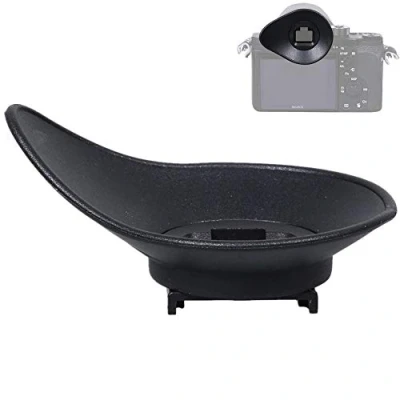 Afbeelding van JJC Eyecup Eye Cup Eyepiece Viewfinder voor Sony Alpha A9, A9II, A7, A7II, A7III, A7R, A7RII, A7RIII, A7RIV, A7S, A7SII, A58, A99II digitale camera vervangt FDA EP16 en EP18
