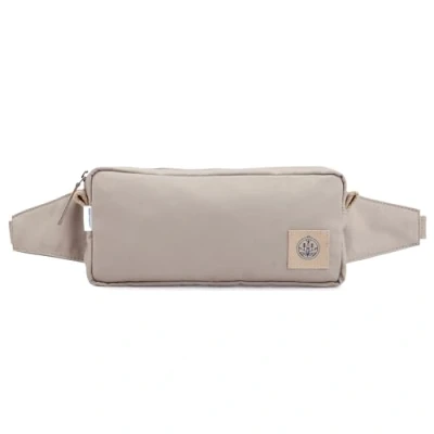 Afbeelding van The BlueWave Collective Re.8 Cycle Fanny Pack Heuptas van Gerecycled Plastic Crossbody tas Heuptasje Dames &amp; Heren Waterdicht en Duurzaam Grijs