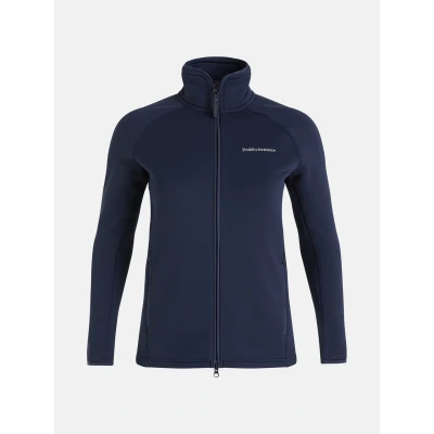Afbeelding van Peak Performance Women Chill Zip Jacket Blue Shadow Maat S