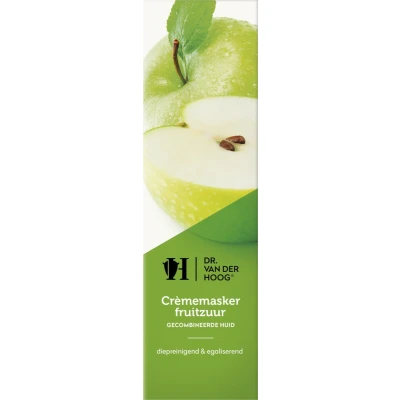 Afbeelding van Dr Vd Hoog Crememasker Fruitzuur, 10 ml