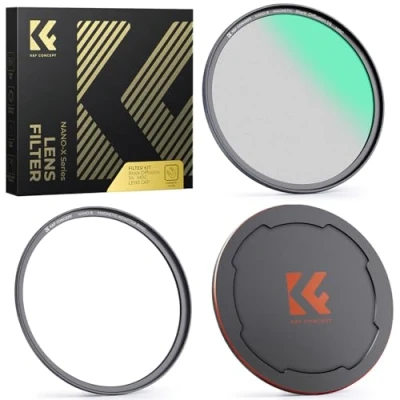 Afbeelding van K&amp;F Concept Nano X serie magnetisch zwart mist 1/4 Promist filtereffectfilter 52 mm