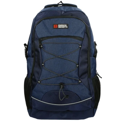 Afbeelding van Enrico Benetti Yellow Stone 17&#039;&#039; Laptop Rugzak blauw Laptoptas