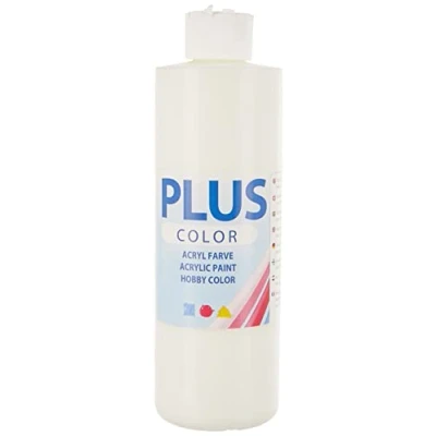 Afbeelding van Plus Color acrylverf, 250 ml, off white