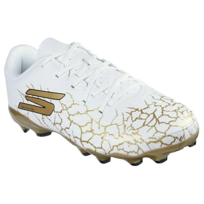 Afbeelding van Skechers SKX 1.5 FG 252062L Voetbalschoenen Junior White Gold EU 37 Wit