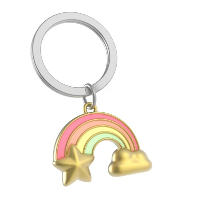 Afbeelding van Metalmorphose Sleutelhanger Lifestyle Regenboog Meerkleurig