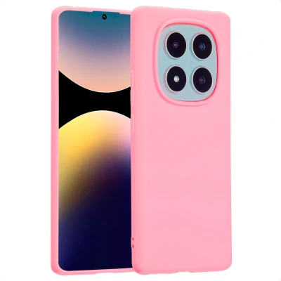 Afbeelding van Xiaomi Redmi Note 14 Pro (4G) Hoesje Siliconen en TPU (zacht) imoshion Softcase/Backcover Roze Telefoonhoesje