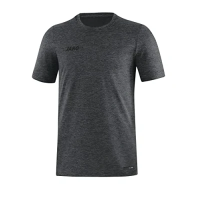 Afbeelding van JAKO T shirt Premium Basics Antraciet gemeleerd