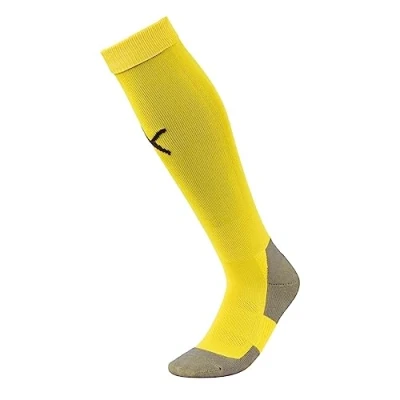 Afbeelding van PUMA Team Liga Socks CORE Stutzen, Cyber Yellow Black, 35 38 (Herstellergröße: 2)