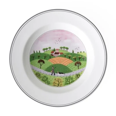 Afbeelding van Villeroy en Boch Design Naif Soepbord Jäger, premium porselein