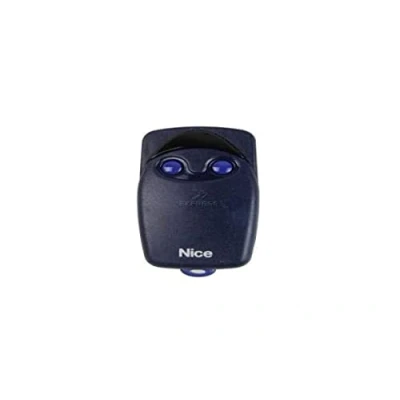 Afbeelding van Nice Flo2 afstandsbediening voor poort, 2 toetsen, 433,92 MHz, vaste code, vervangt ook Flo1 afstandsbedieningen (schakelaars)