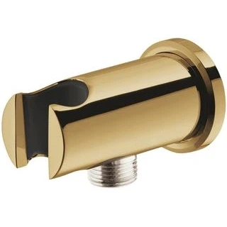 Afbeelding van Grohe rainshower wandaansluitbocht met houder rond cool sunrise 26658gl0