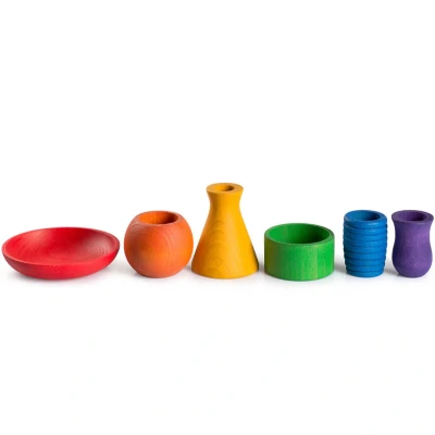 Afbeelding van Grapat speelbakjes 6st