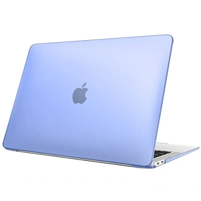 Afbeelding van Fintie Hoes compatibel met MacBook Air 13 (2018 2020 vrijgave) A2337 M1 A2179 A1932, ultradunne matte hardcase beschermhoes Snap Case 13&quot; Retina, (Hemelsblauw)