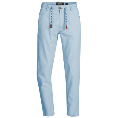 Afbeelding van Indicode Jeans Chino, Heren, Maat: Small, Blue wave