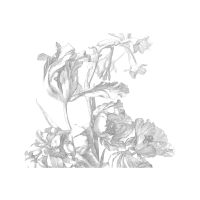 Afbeelding van KEK Engraved Flowers I 8 sheets WP 335 (Met Gratis Lijm)