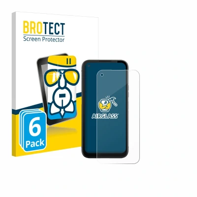 Afbeelding van BROTECT Glas Screen Protector voor Gigaset GX6 Pro (6 Stuks) Schermbeschermer [9H Hardheid, Beschermglas Folie niet Gehard Glas]