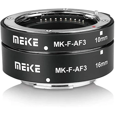 Afbeelding van Meike F AF3 Auto Fucus Macro Verlengbuis voor Fujifilm Spiegelloze Camera (10mm 16mm alleen of conbinatie) X T1 T2 Pro1 Pro2 T10 A1 E1 E2 E3 T20 T3 T30