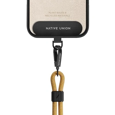 Afbeelding van Native Union City Sling Verstelbare en Afneembare Universele Crossbody Telefoonriem Compatibel met de Meeste Smartphones 100% Gerecycled Polyester (Kraft)