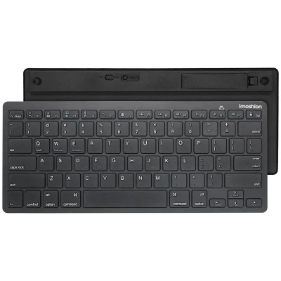 Afbeelding van Wireless Bluetooth Keyboard Draadloos Toetsenbord QWERTY Kunststof Zwart iMoshion