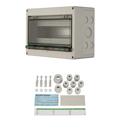 Afbeelding van REV 0515521555 zekeringkast, verdeelkast 1 rij 12TE, 400V, 110x254x180mm, grijs