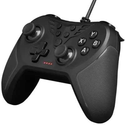 Afbeelding van The G Lab K Pad Helium USB bedrade PC controller met geïntegreerde trillingen PS3 en controller, 12 knoppen, 4 triggers waarvan 2 aanpasbaar Gamer voor Windows Nieuw 2024