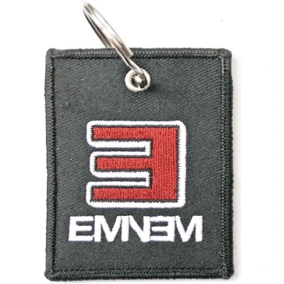 Afbeelding van Eminem Reversed E Logo Sleutelhanger Zwart
