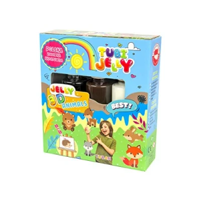 Afbeelding van Tuban Tubi Jelly Set With 3 Colors Animals