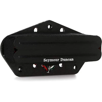 Afbeelding van Seymour Duncan STHR 1B BLK Hot Rails Tele zwart Bridge Humbucker pickup voor gitaren