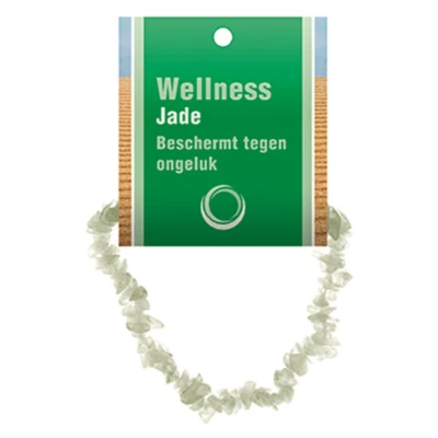 Afbeelding van Ruben Robijn Jade splitarmband + kaart