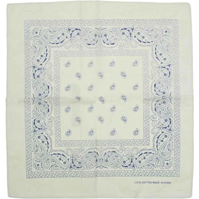Afbeelding van Zac&#039;s Alter Ego Lemon Paisley print Bandana Geel