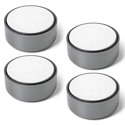 Afbeelding van 4 stuks SOTECH meubelvoet Golf, grijs, diameter: 53,5 mm, hoogte: 23,5 mm verstelbaar