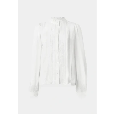 Afbeelding van JDY blouse JDYELLIS met kant gebroken wit